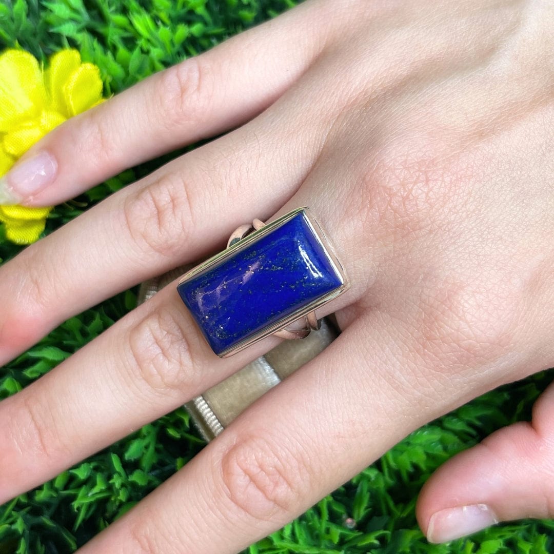 Bague Argent Lapis Lazuli #32