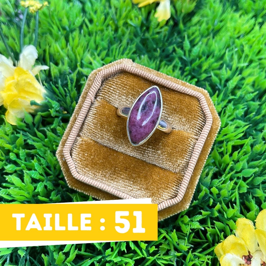 Bague Argent Rhodonite Australienne #3