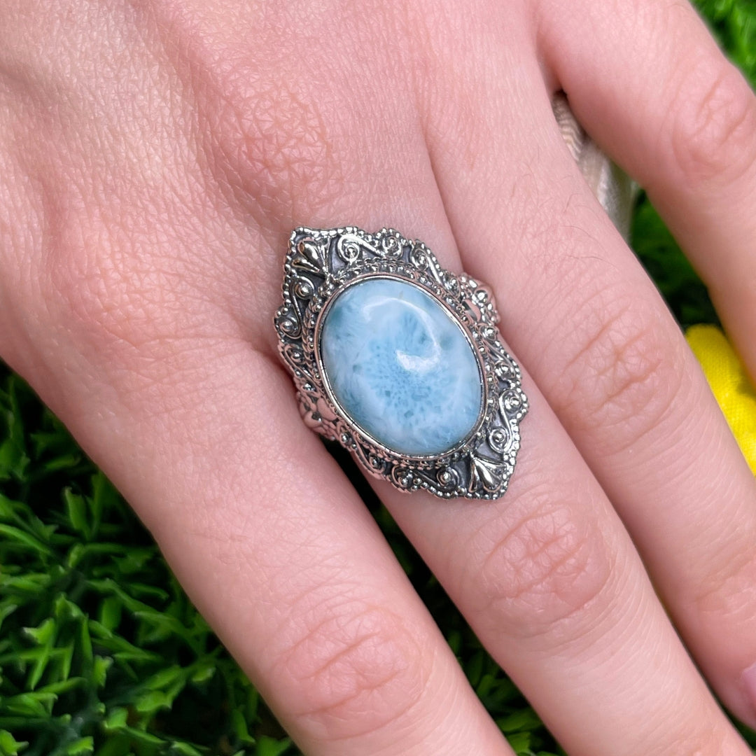 Bague Argent 925 Larimar #29