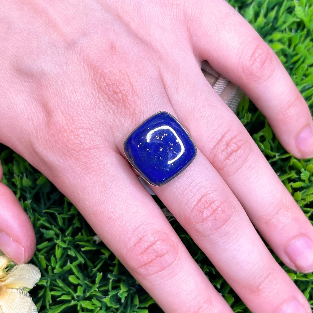 Bague Argent Lapis Lazuli #104