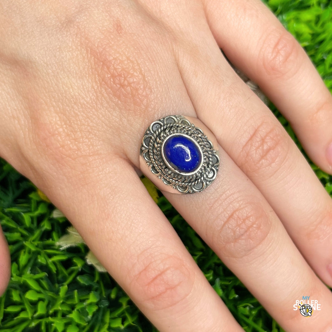 Bague Argent 925 Lapis Lazuli #197