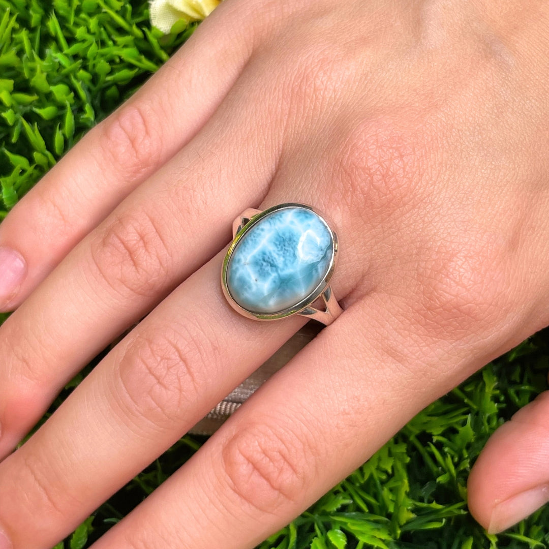 Bague Argent Larimar #85