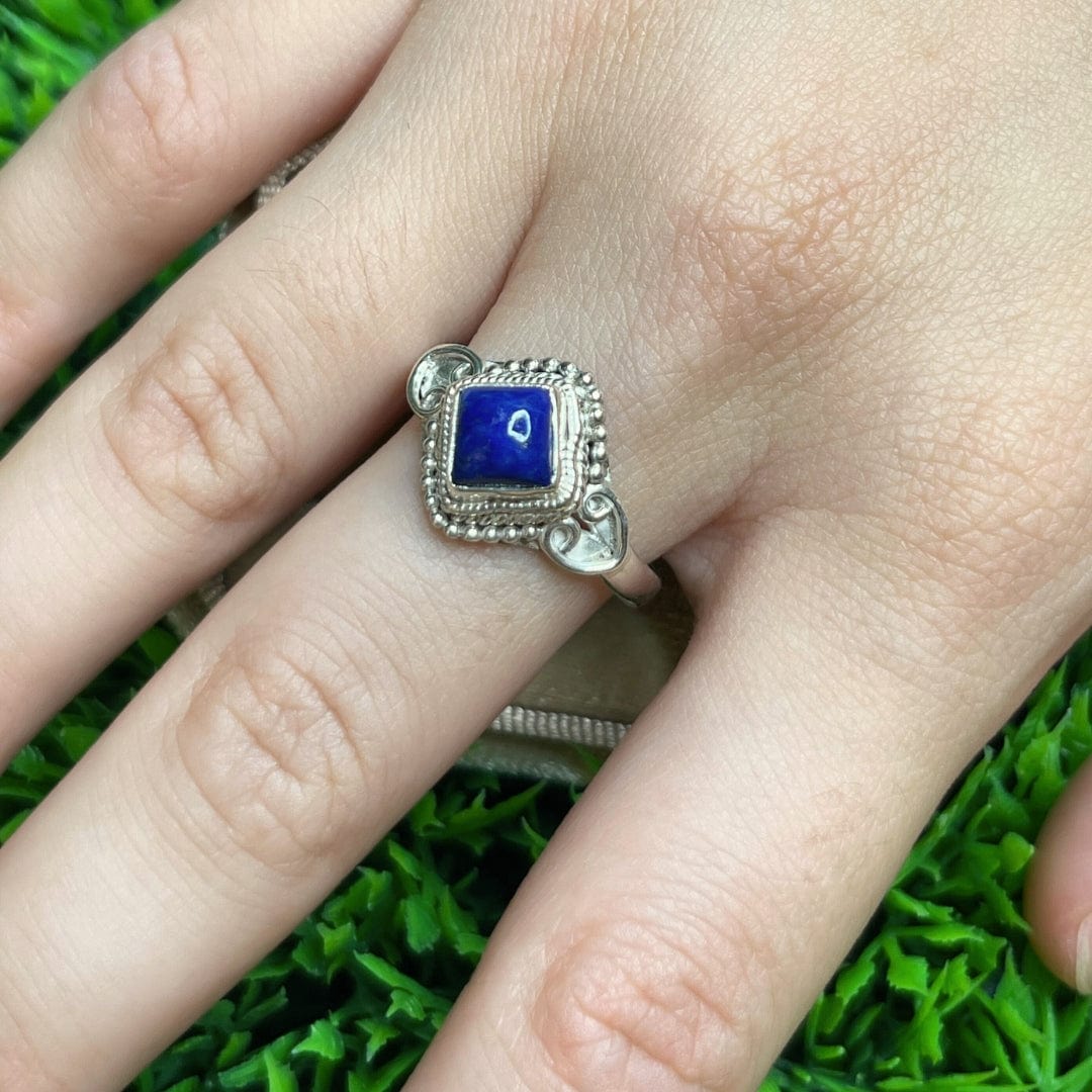 Bague Argent 925 Lapis Lazuli #24