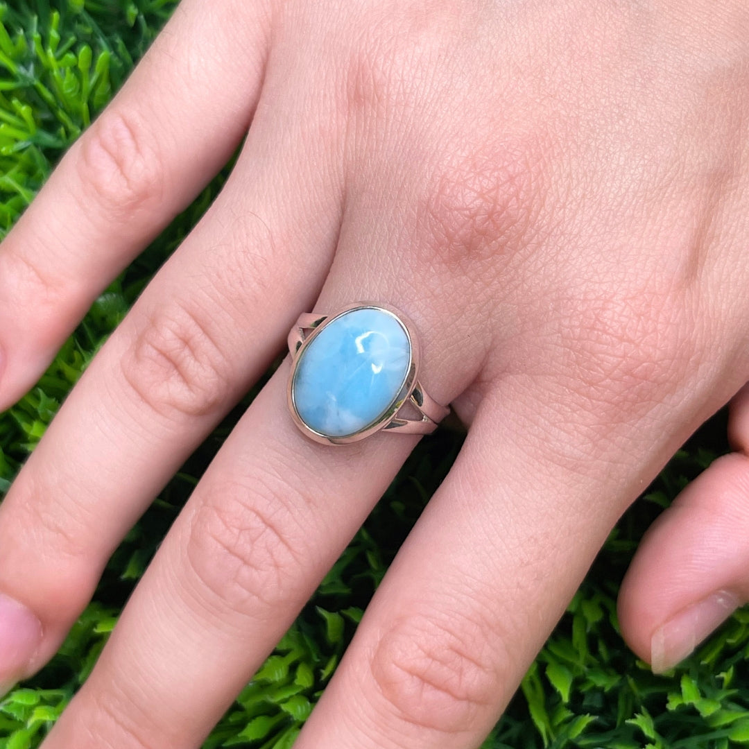 Bague Argent Larimar #113