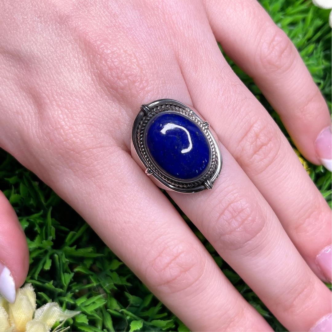 Bague Argent Lapis Lazuli #68