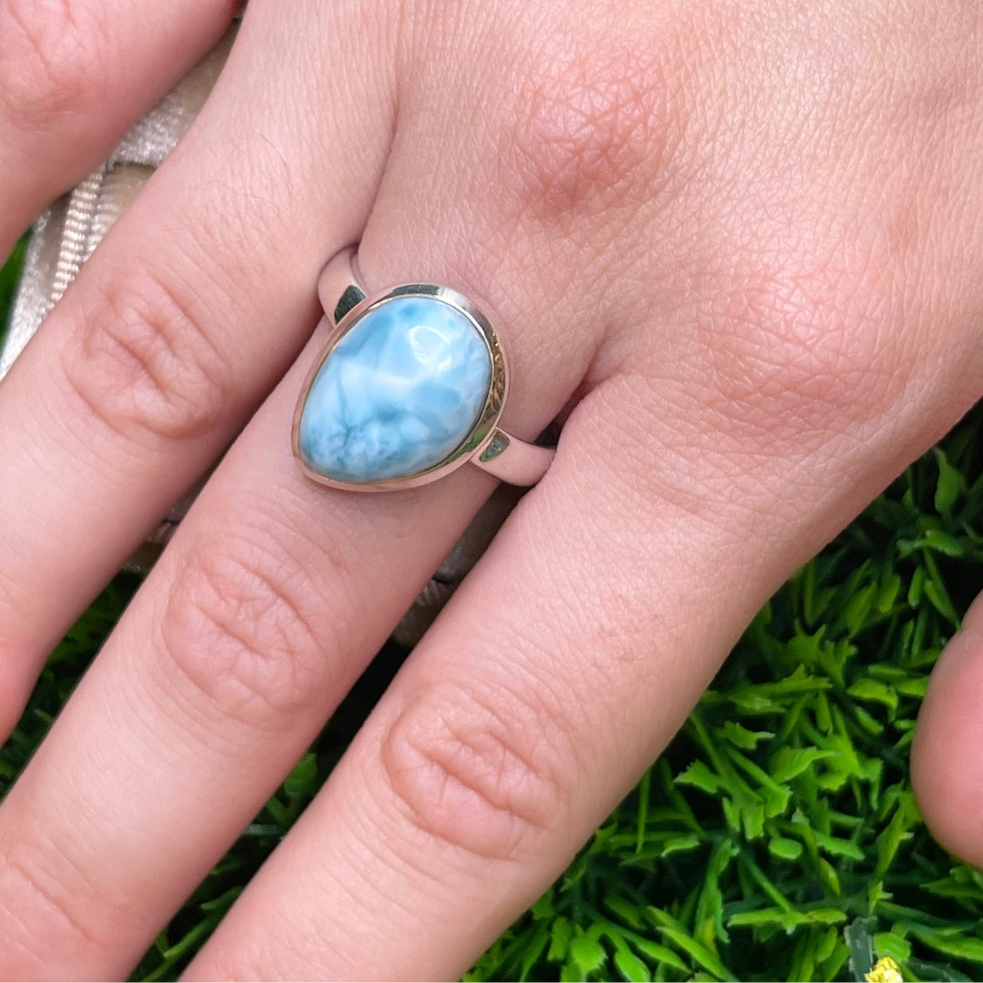 Bague Argent Larimar #125