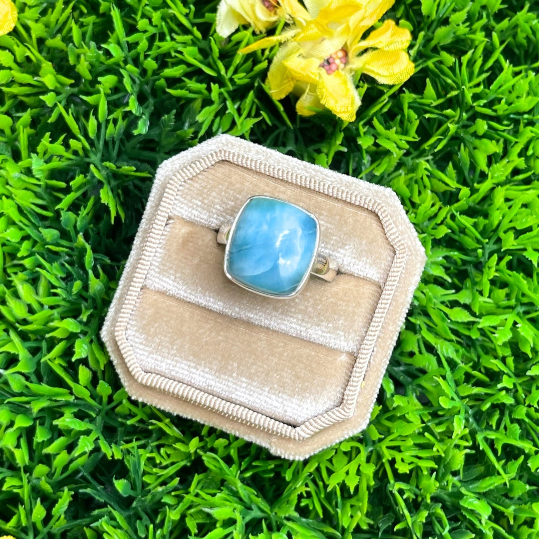 Bague Argent Larimar #47