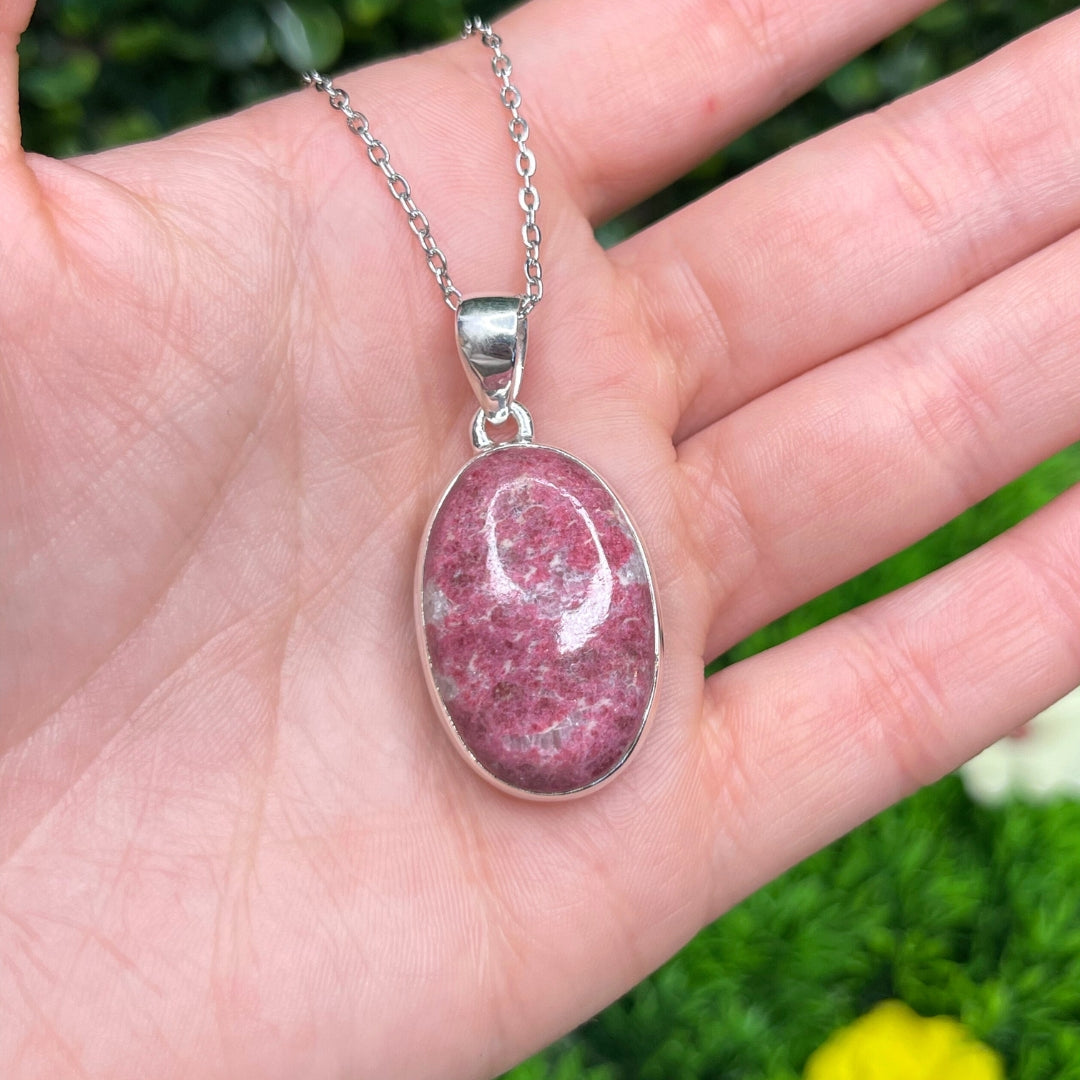 Pendentif Argent Thulite #15