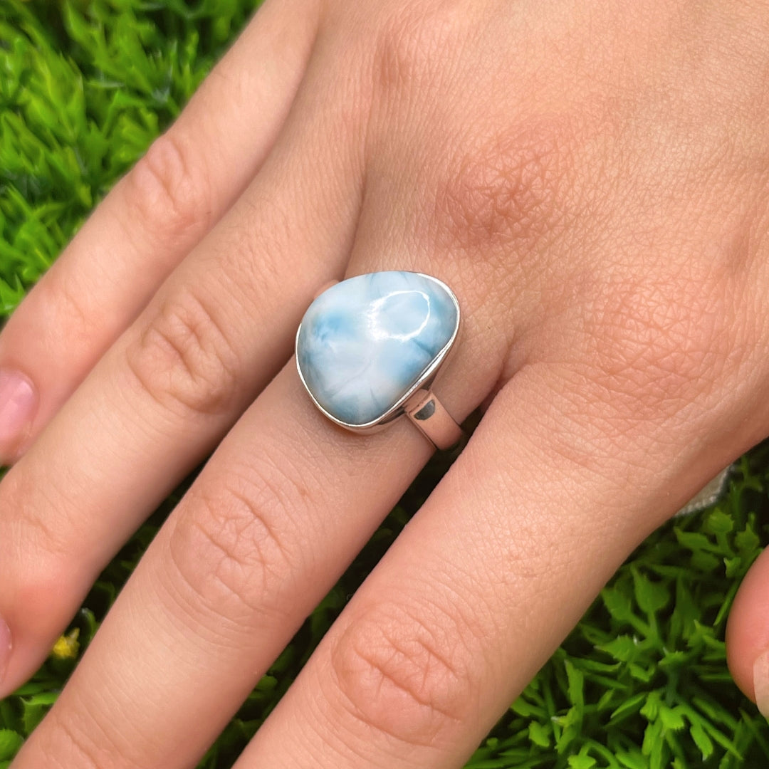 Bague Argent Larimar #120