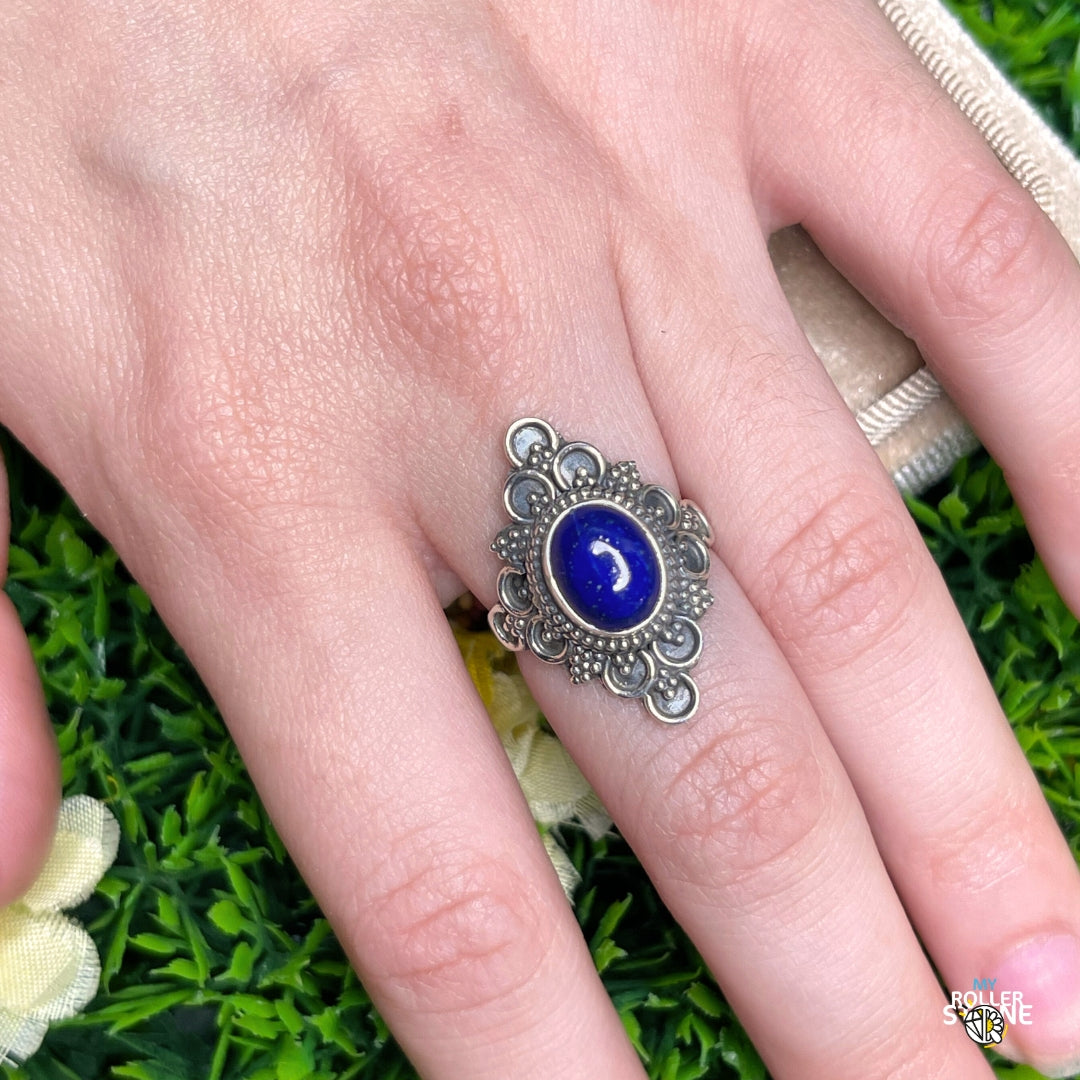 Bague Argent 925 Lapis Lazuli #150