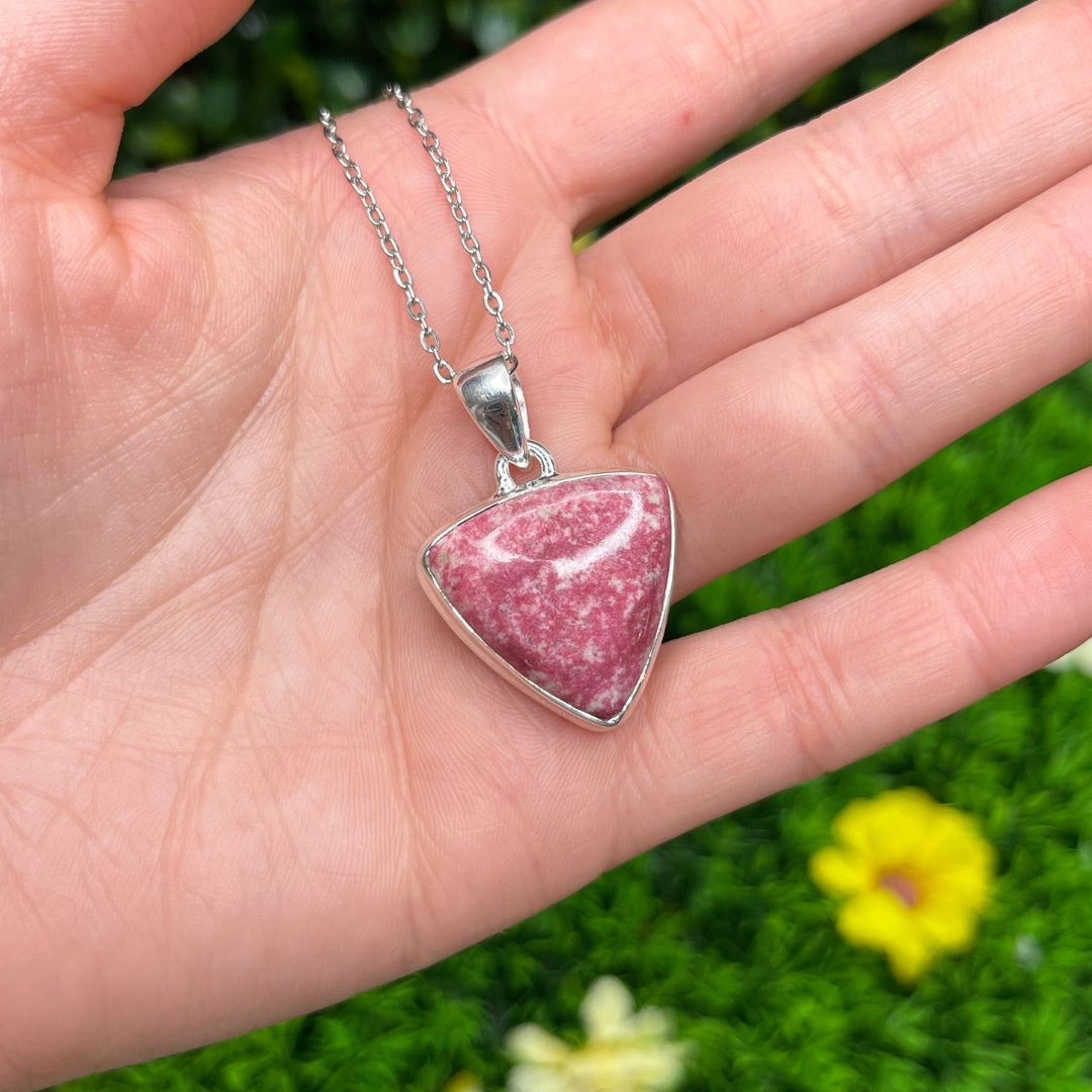 Pendentif Argent Thulite #7