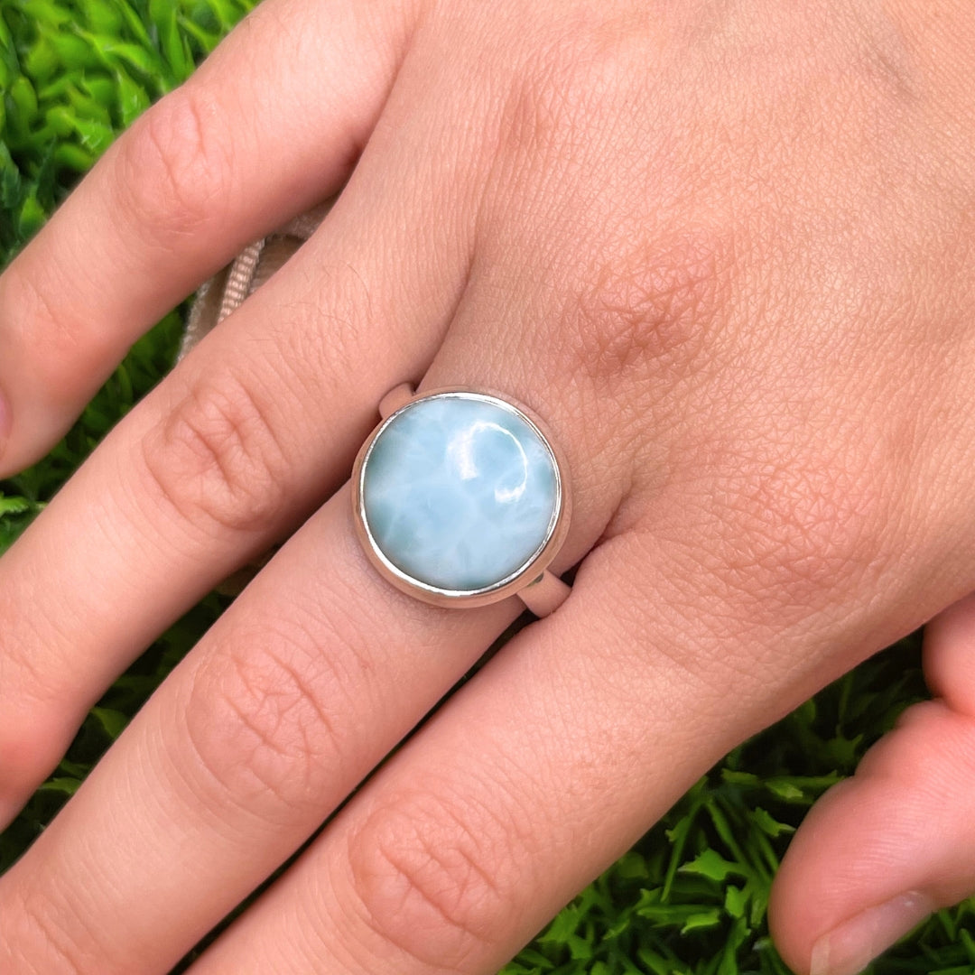 Bague Argent Larimar #107