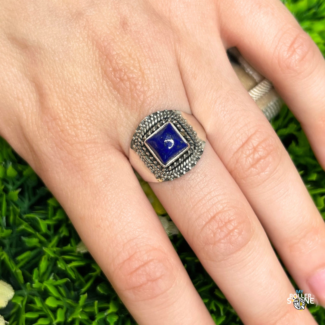 Bague Argent 925 Lapis Lazuli #212