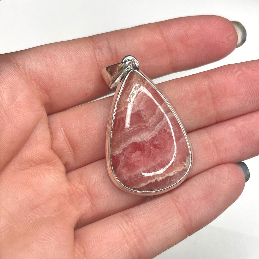 Pendentif Argent Rhodochrosite #1