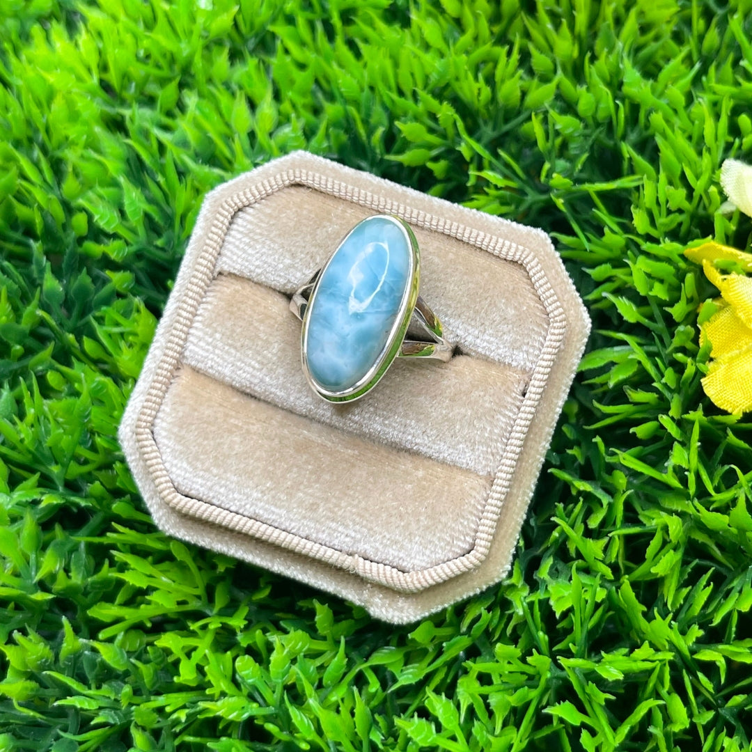 Bague Argent Larimar #101