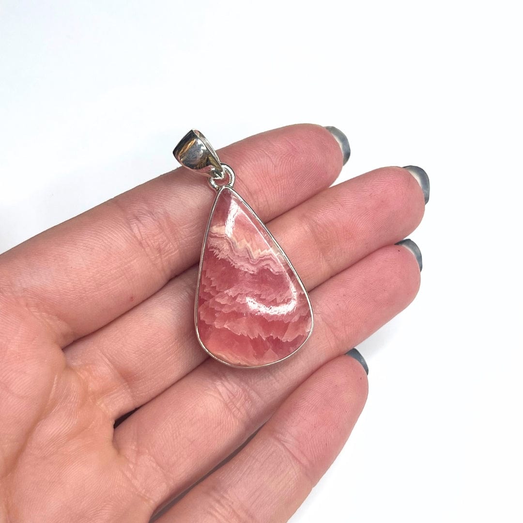 Pendentif Argent Rhodochrosite #4