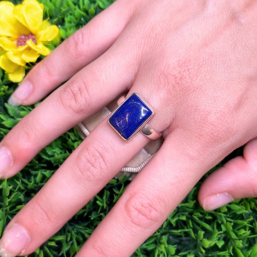 Bague Argent Lapis Lazuli #37