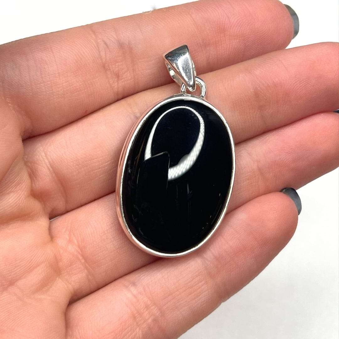 Pendentif Argent Onyx #20