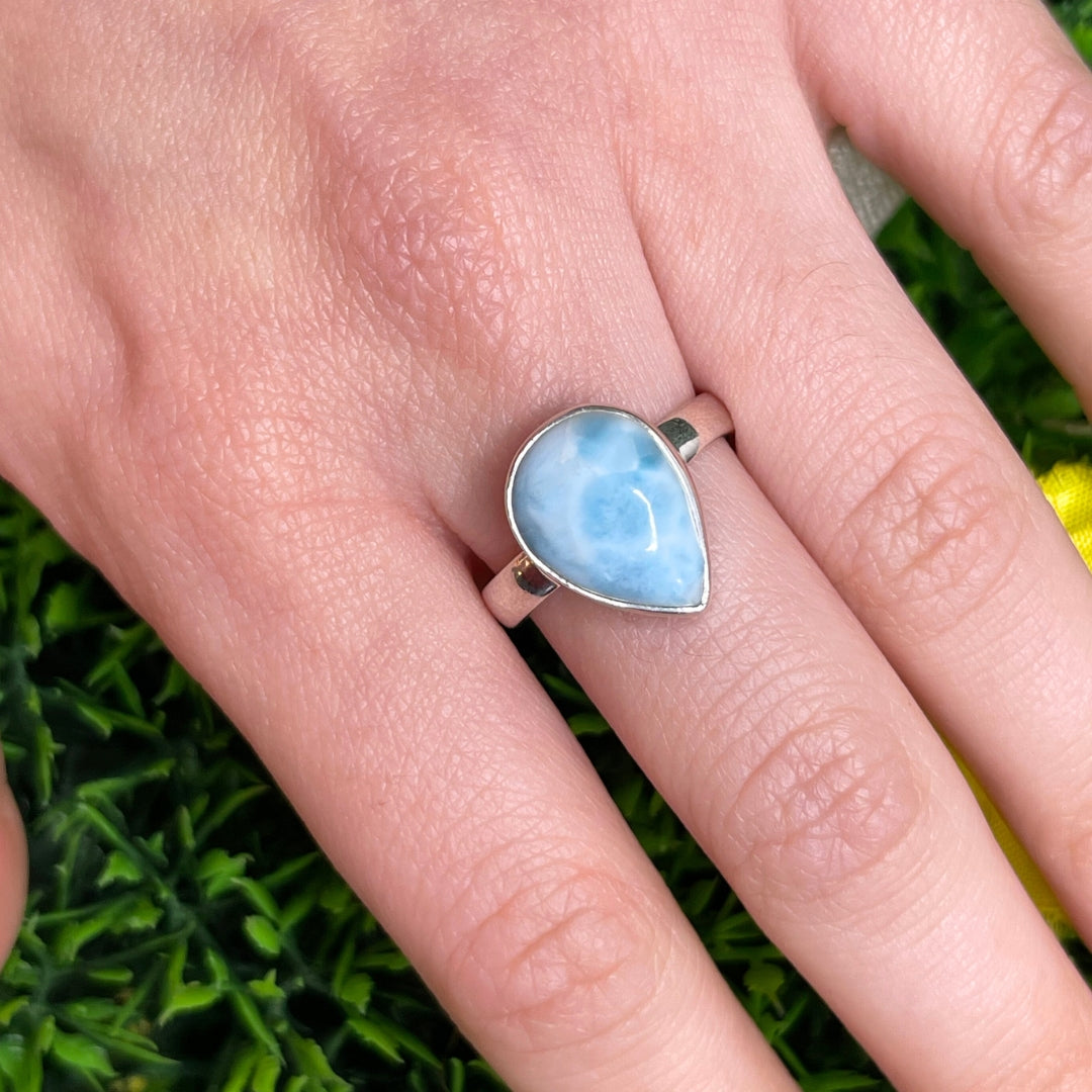 Bague Argent 925 Larimar #143