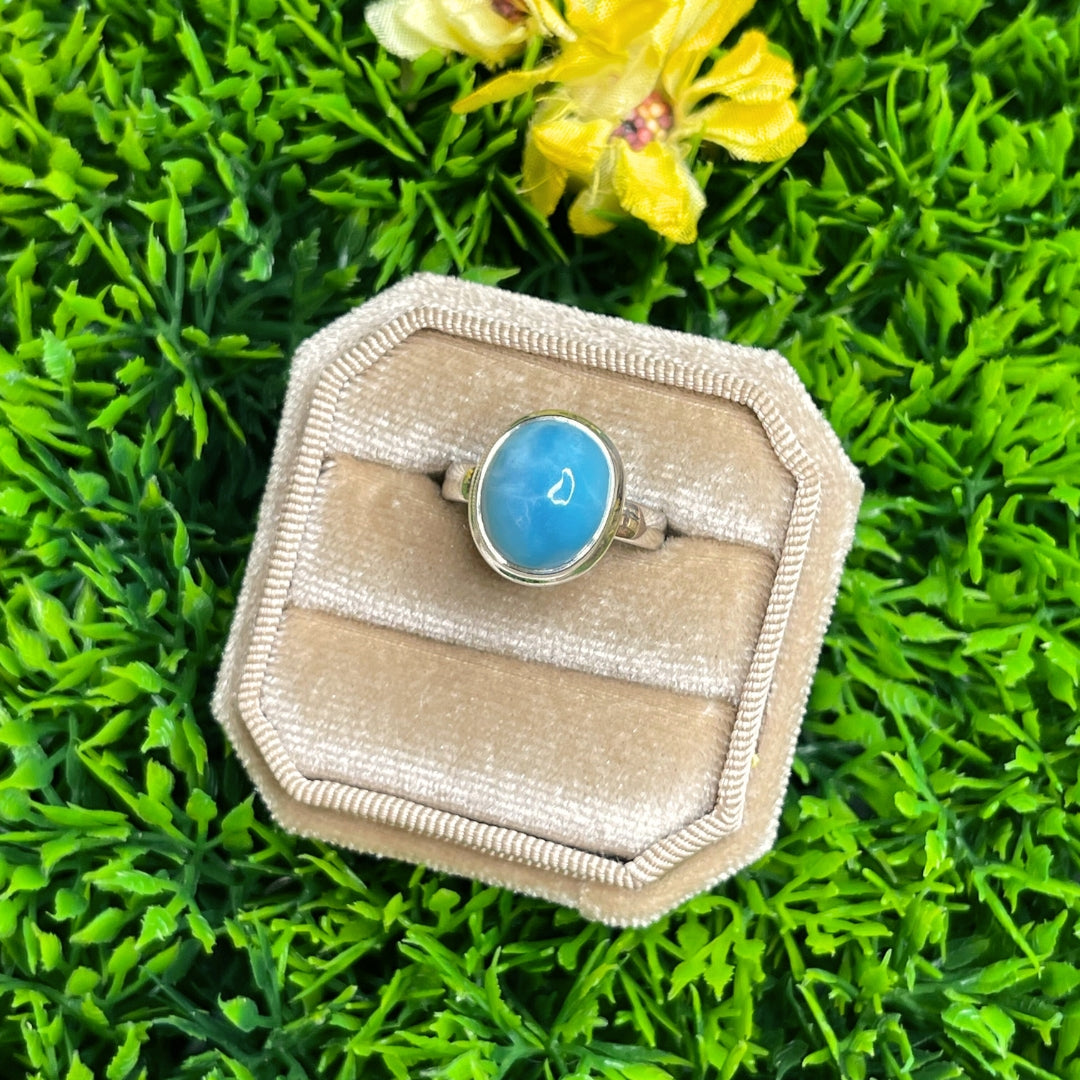 Bague Argent Larimar #52