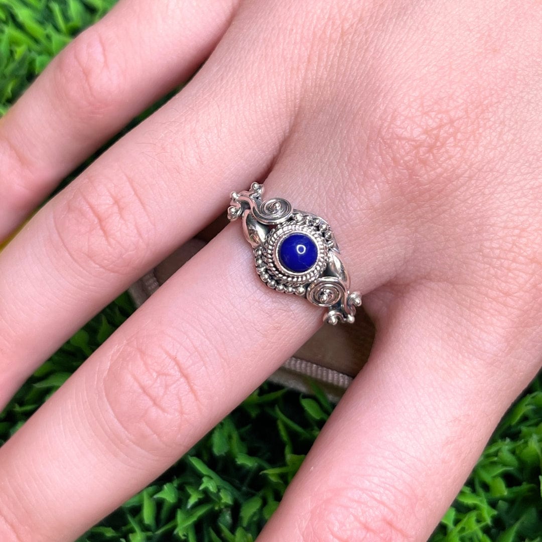 Bague Argent 925 Lapis Lazuli #19