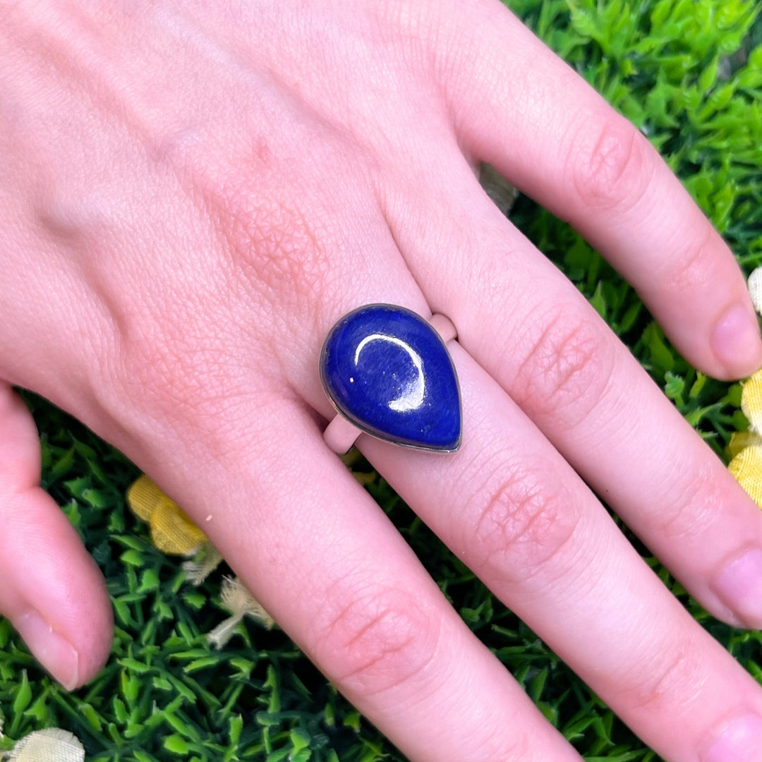 Bague Argent Lapis Lazuli #124