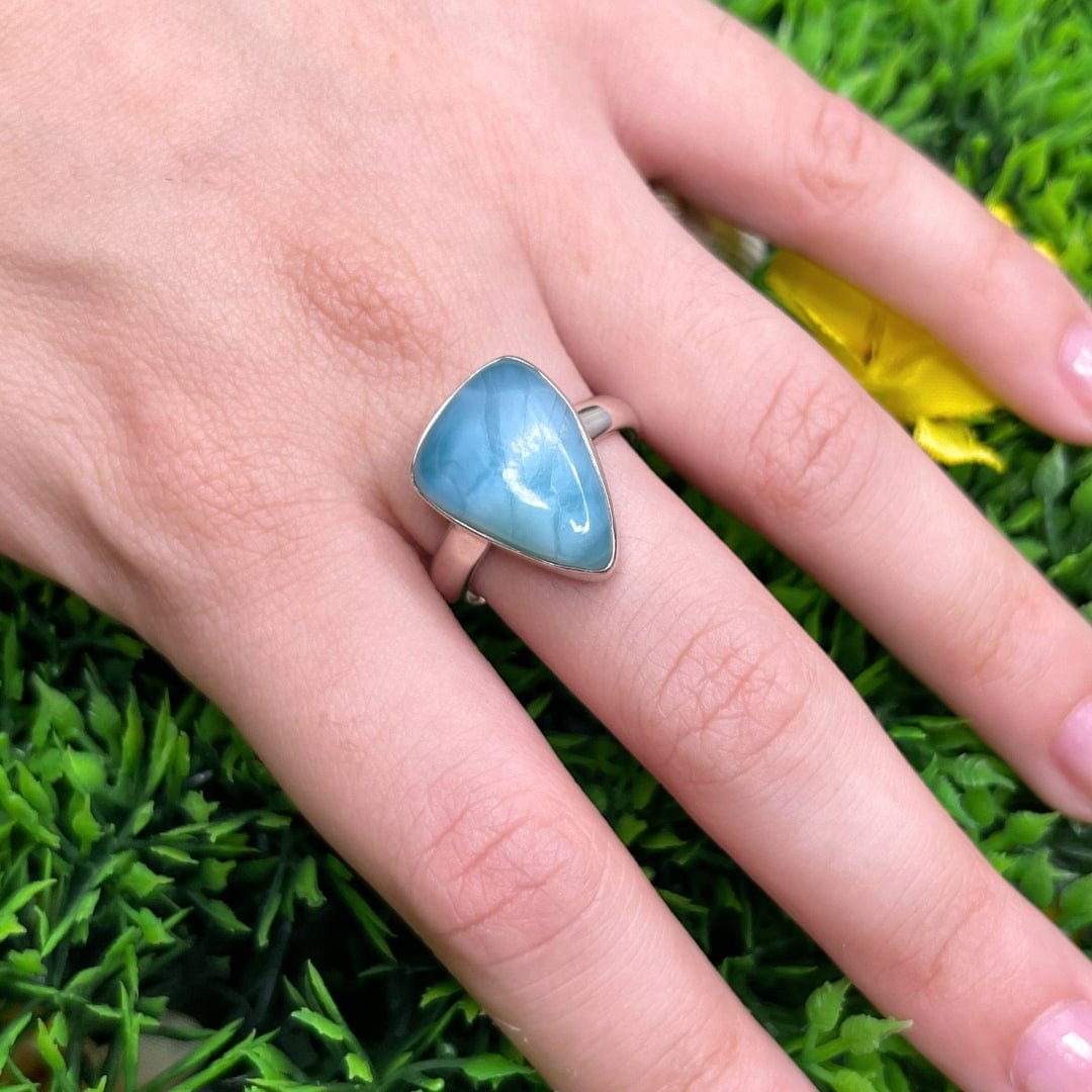 Bague Argent Larimar #35