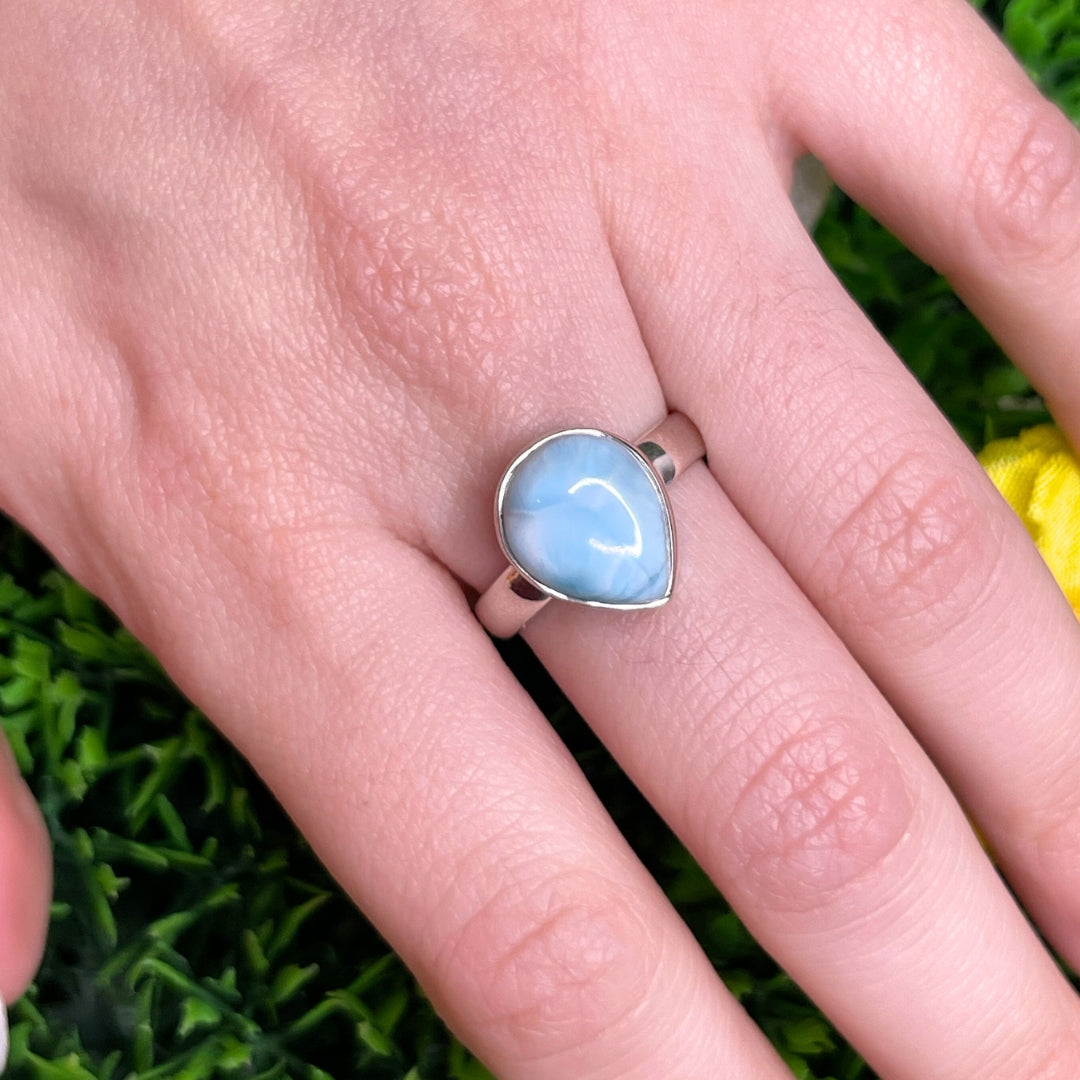 Bague Argent 925 Larimar #139