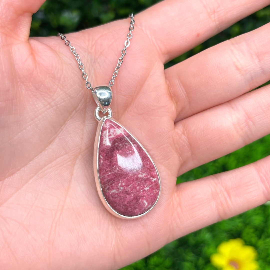 Pendentif Argent Thulite #10