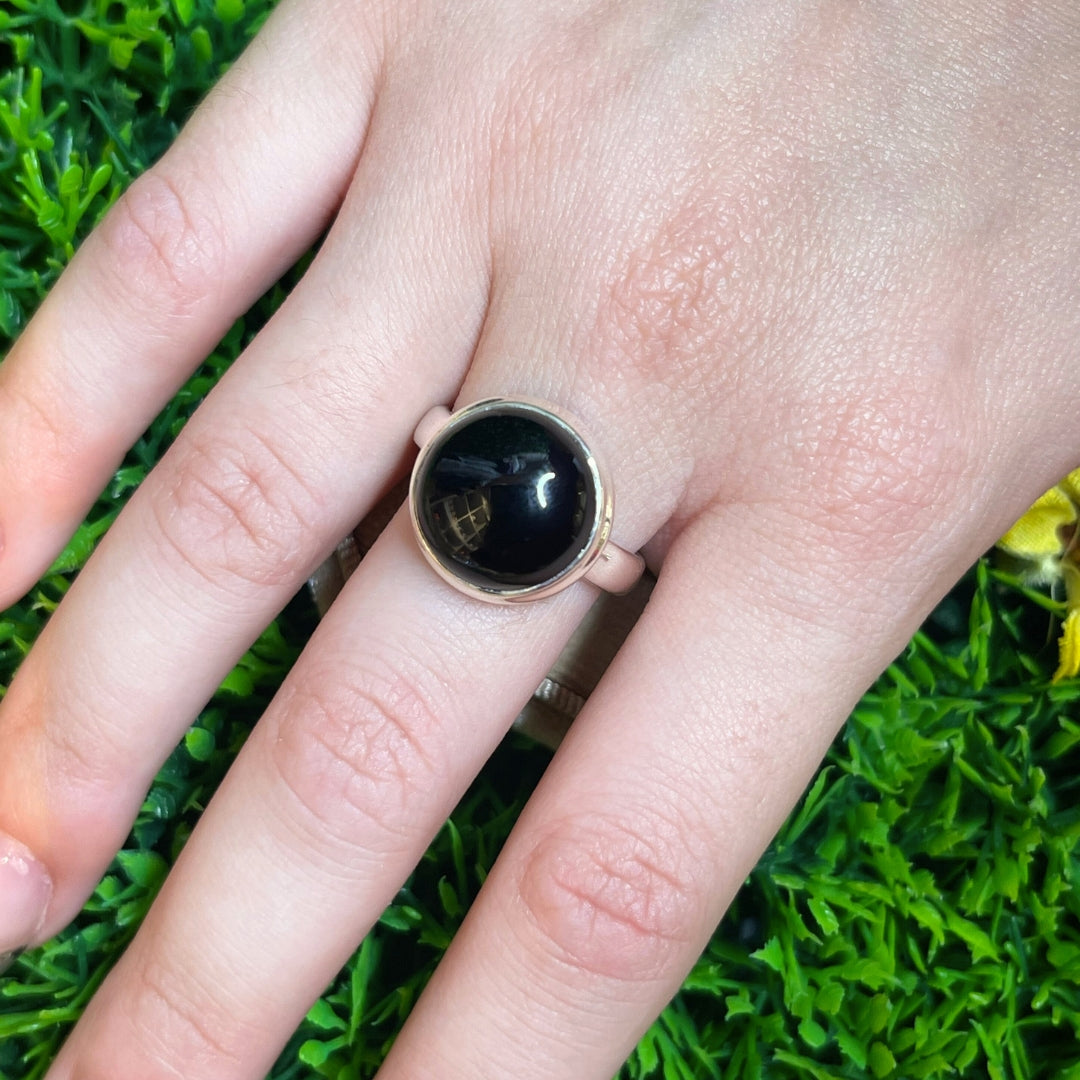 Bague Onyx Argent #13