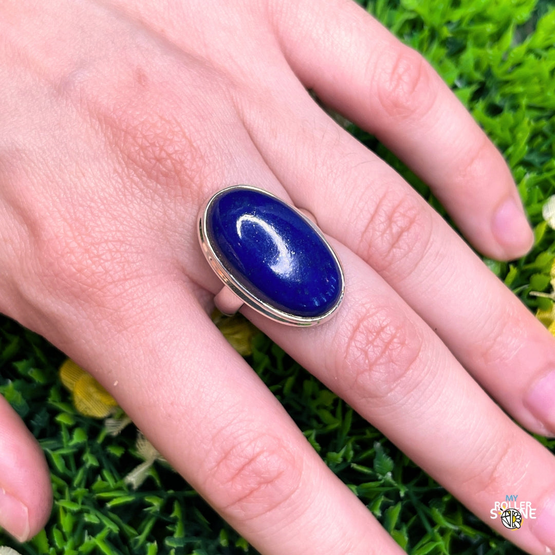 Bague Argent Lapis Lazuli #111