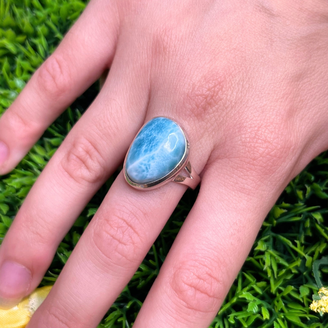 Bague Argent Larimar #41