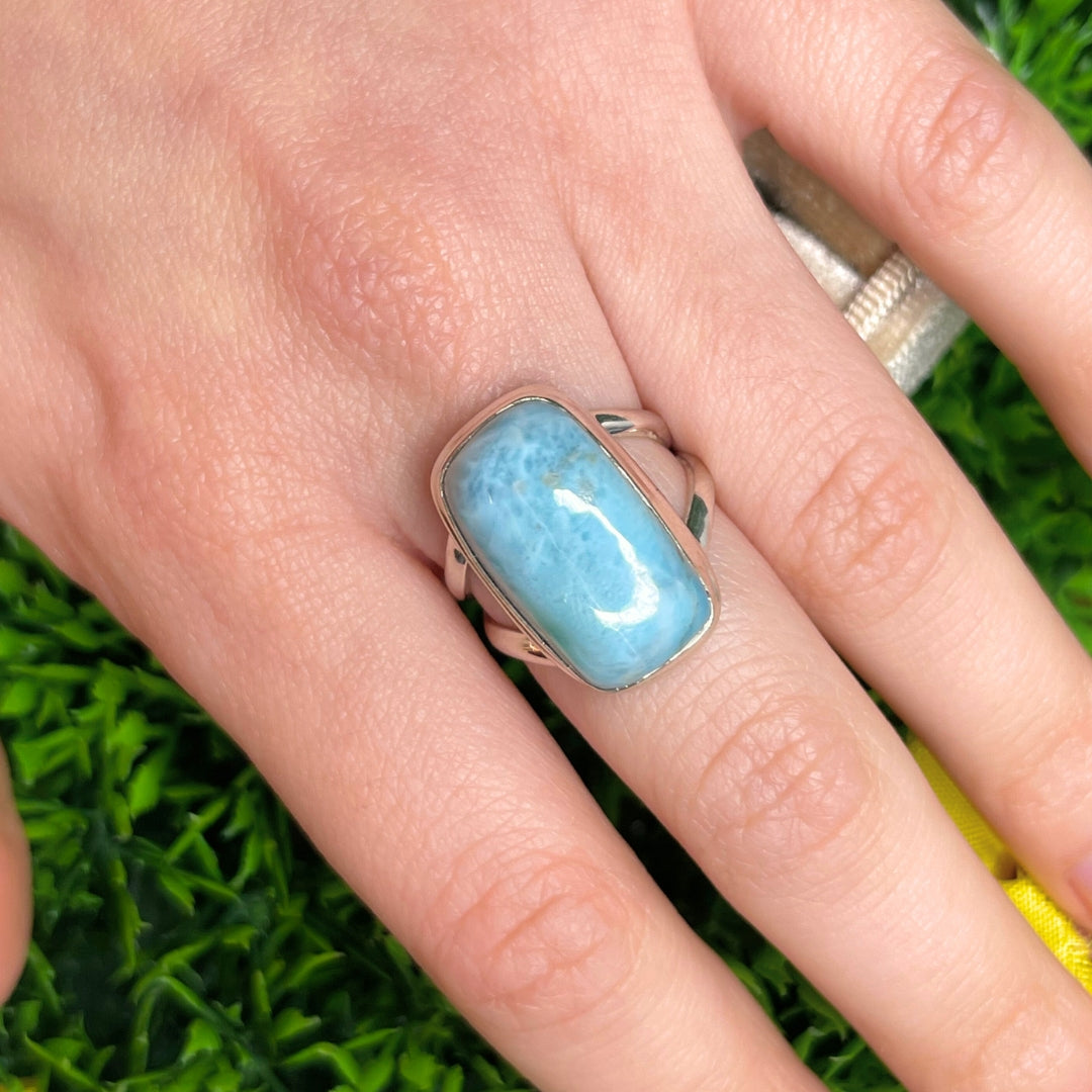 Bague Argent 925 Larimar #142