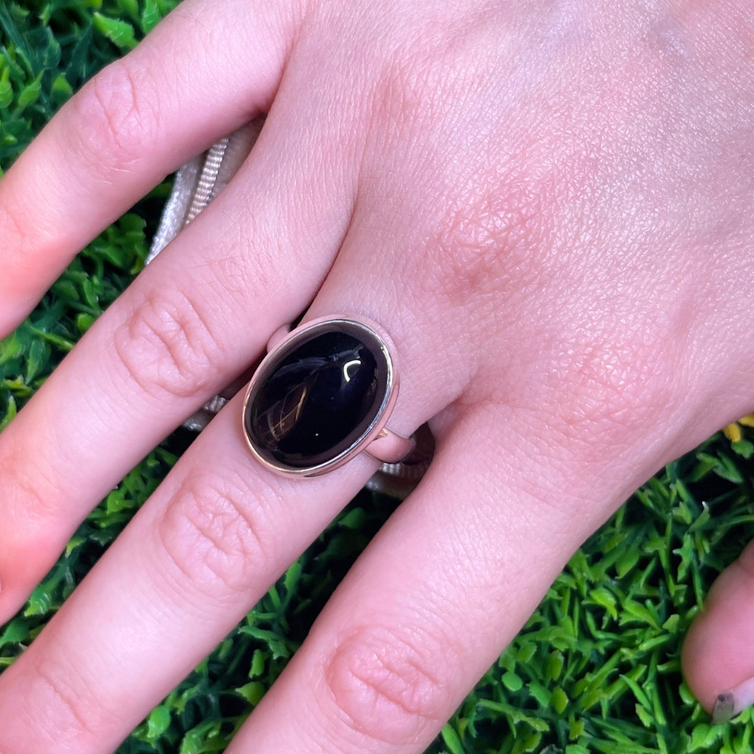 Bague Onyx Argent #17