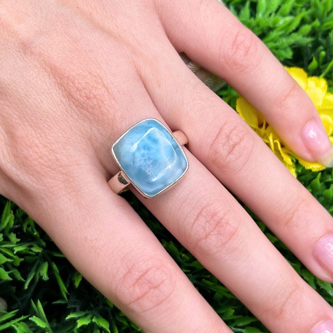 Bague Argent Larimar #30