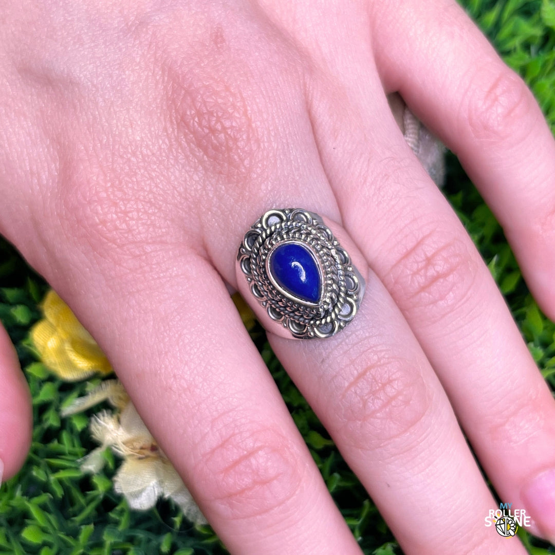 Bague Argent 925 Lapis Lazuli #160