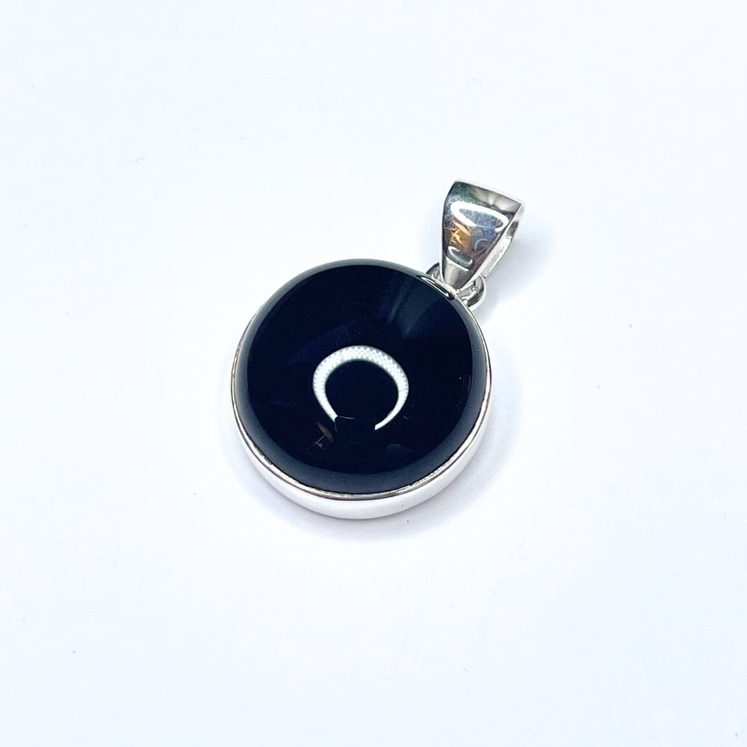 Pendentif Argent Onyx #1