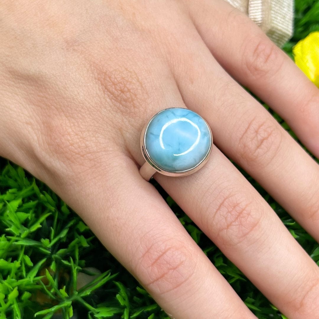 Bague Argent Larimar #25