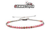 Bracelet Ajustable Rhodonite du Brésil