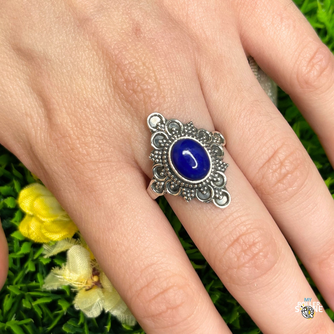 Bague Argent 925 Lapis Lazuli #226