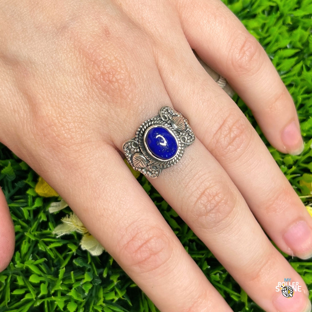 Bague Argent 925 Lapis Lazuli #185