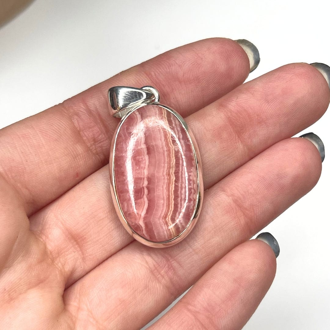 Pendentif Argent Rhodochrosite #22