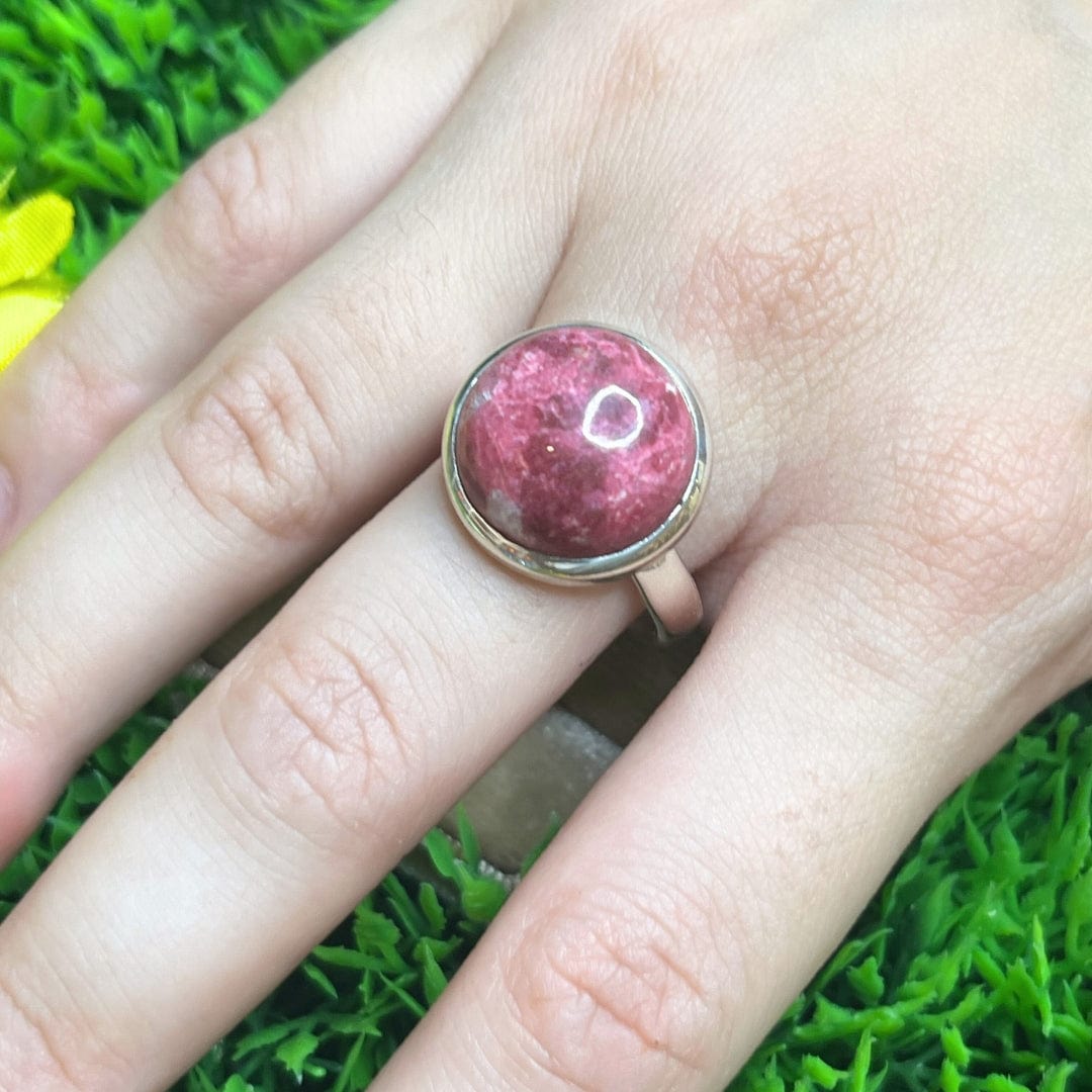 Bague Argent Thulite #25