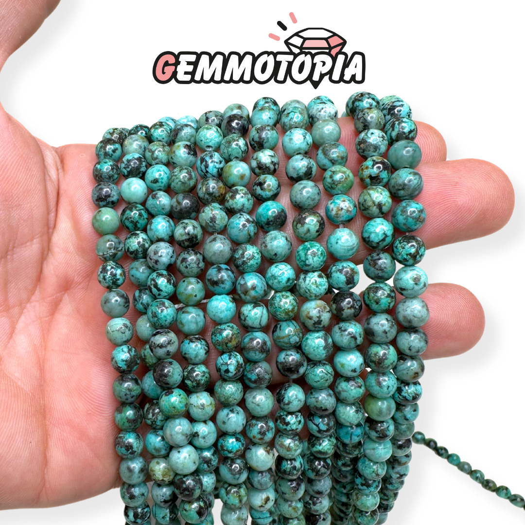 Perle Turquoise Africaine 3A