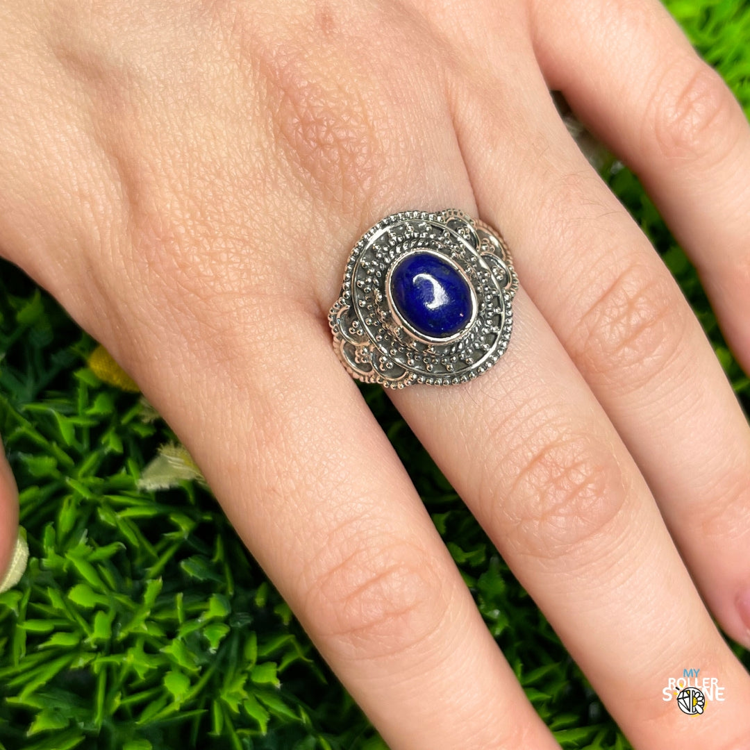 Bague Argent 925 Lapis Lazuli #227