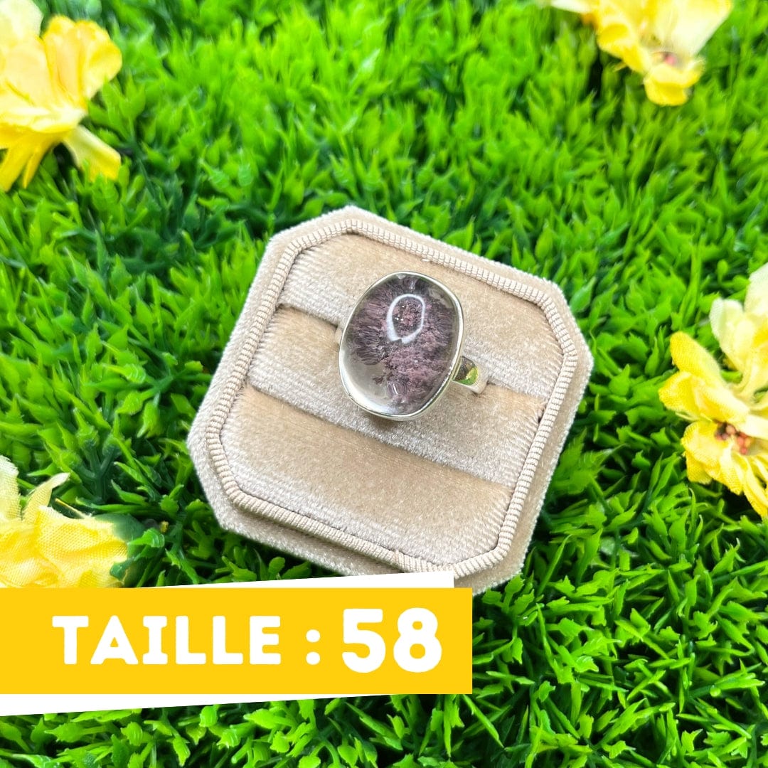 Bague Argent Lodolite #12