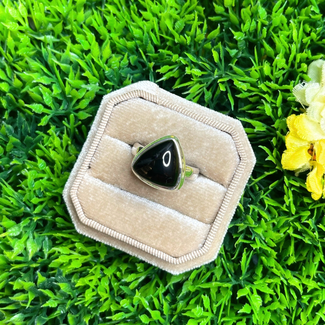 Bague Onyx Argent #4