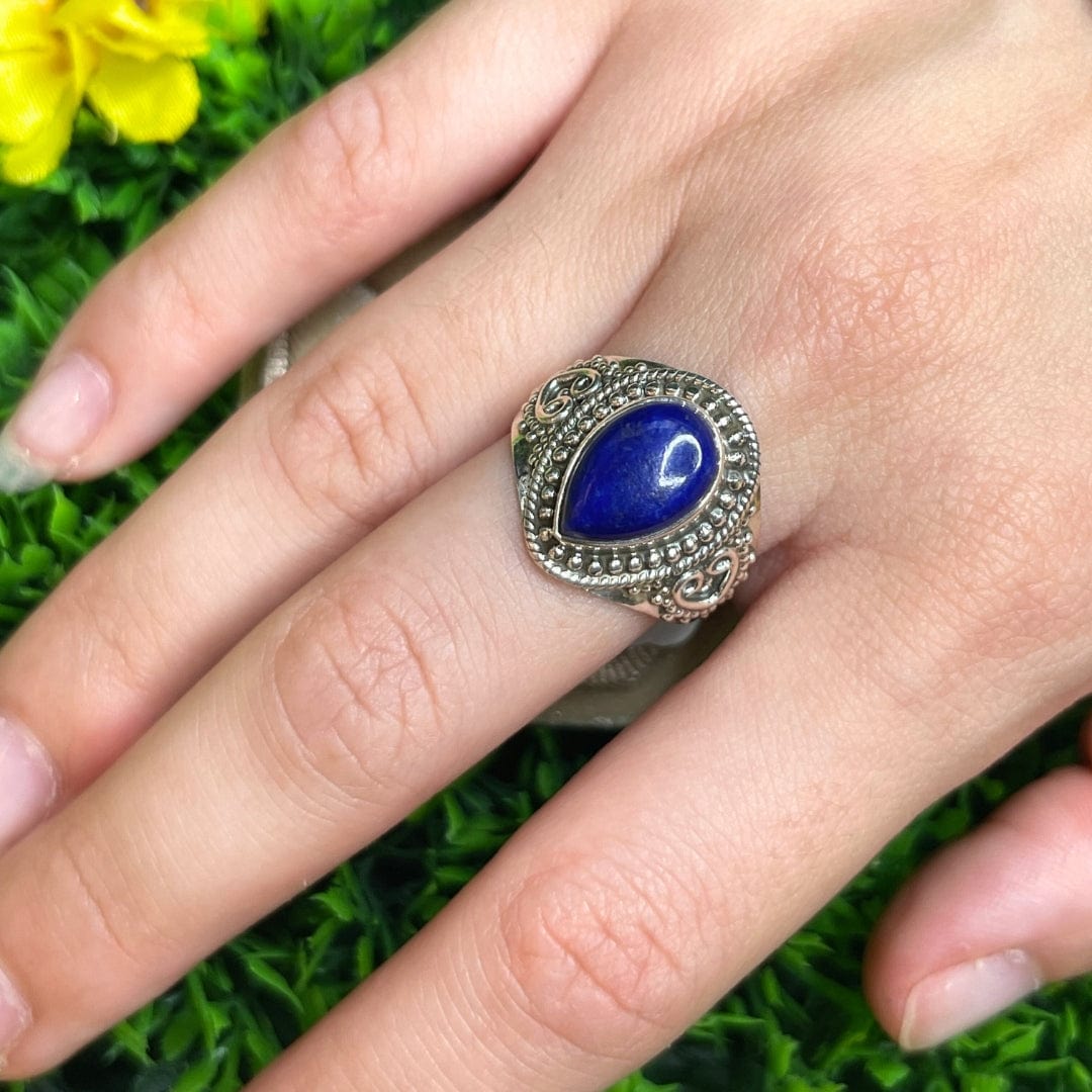 Bague Argent Lapis Lazuli #45