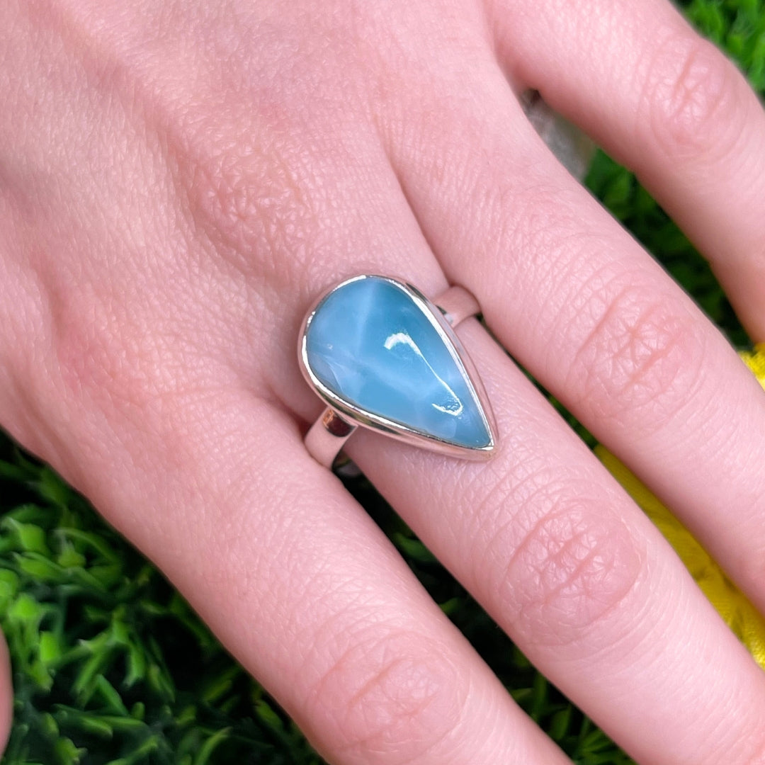 Bague Argent 925 Larimar #131