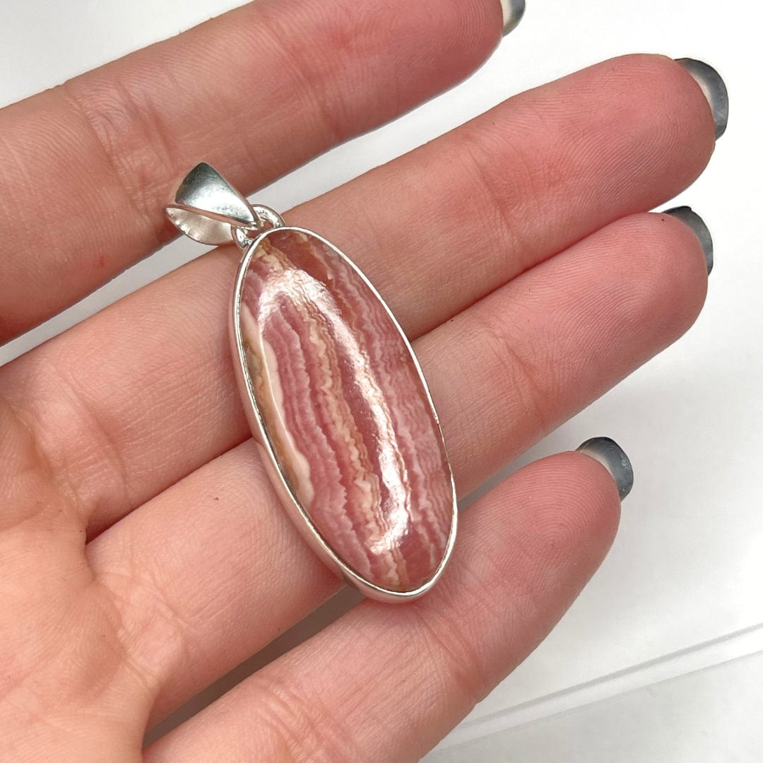 Pendentif Argent Rhodochrosite #2